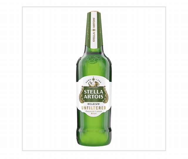 Stella Artois Belgium Unfiltered Premium Lager Beer 620ml