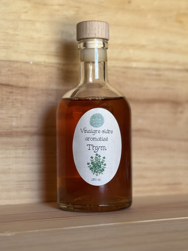 Vinaigre aromatisé Thym bio