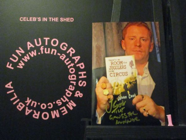 Jason Cook Authentic Autographed 6x4 Photograph (1)