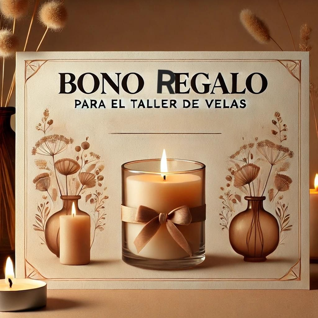 Bono Regalo Taller de Velas 