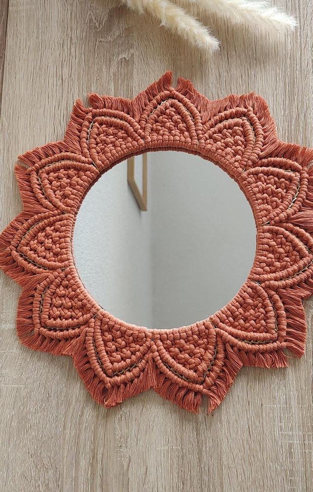 MANDALA Terracotta • Avec ou sans miroir