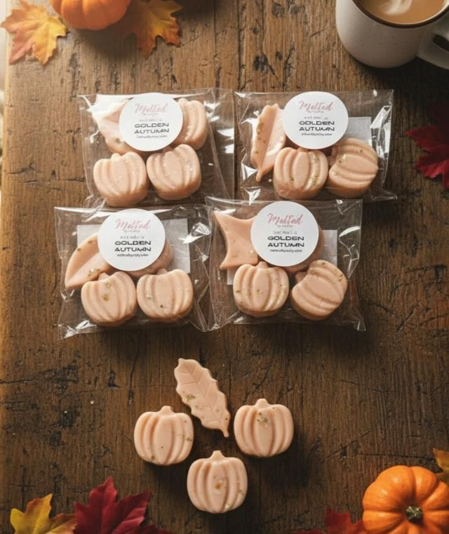 Golden Autumn Shapes