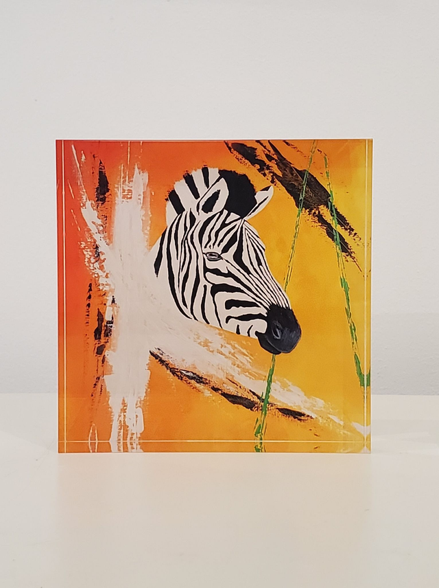 Impression sur verre acrylique - Identité