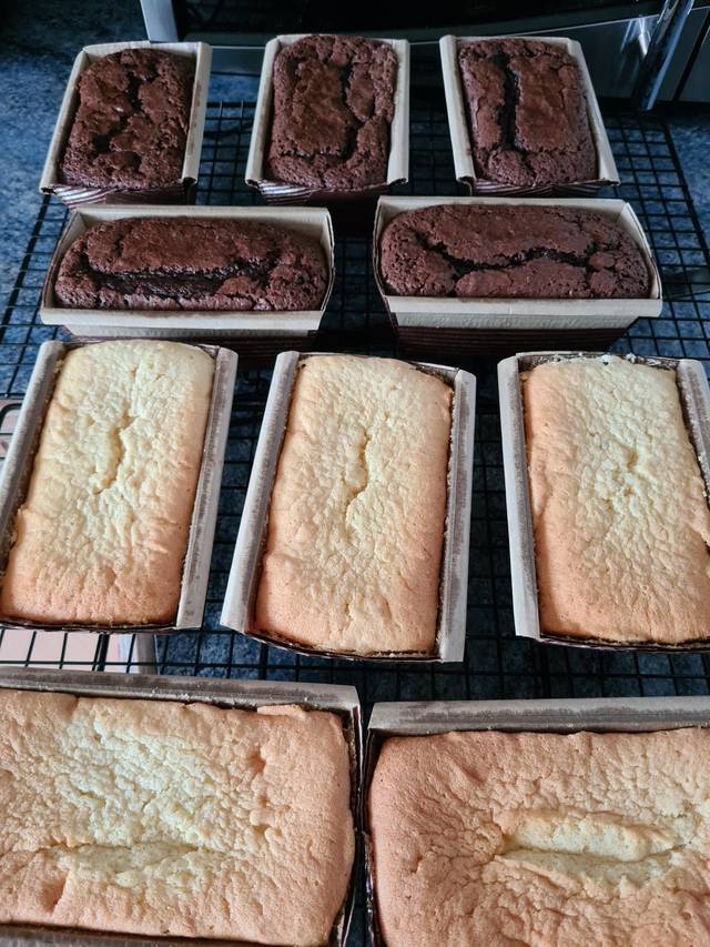 Mini Twin Cake loaves 
