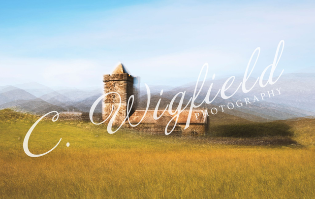 St Clements Church, Rodel Mounted Print