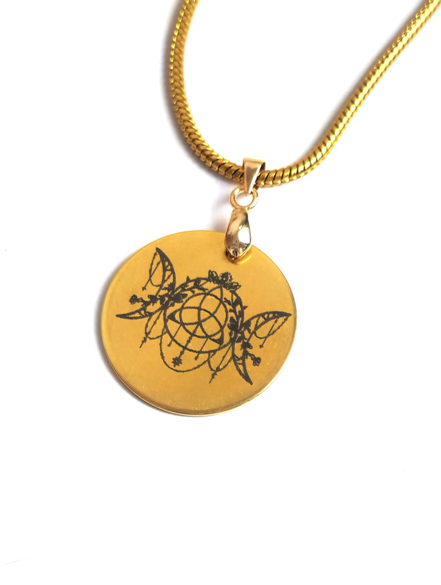 Collier Les 3 lunes