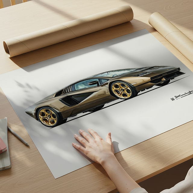 C260100 Lamborghini Countach LP800-4 2022