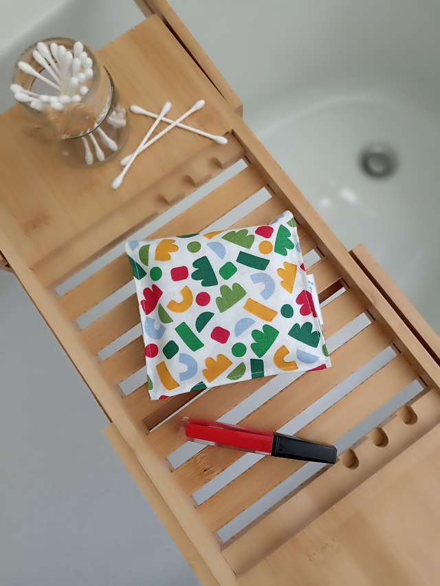 Ensemble de 8 carrés visage avec étui assorti - Art