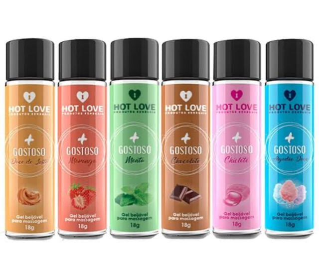 MAIS GOSTOSO GEL BEIJÁVEL ESQUENTAR-15ML HOT LOVE