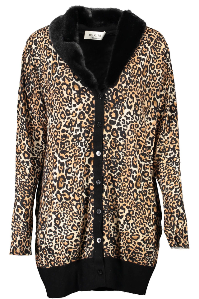 BLUGIRL CARDIGAN DONNA NERO