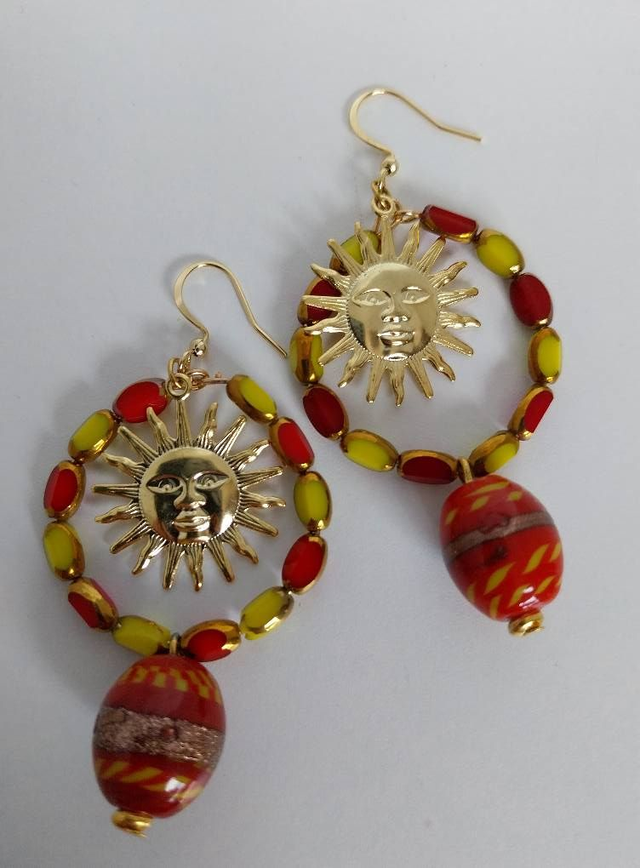 ✨Boucles d’oreilles &quot;bohème soleil&quot;✨