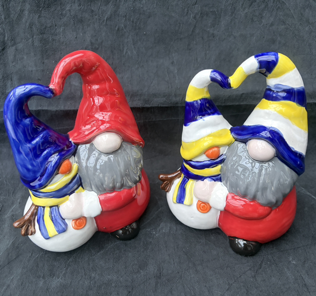 Gonk - Leeds Santa &amp; Snowman
