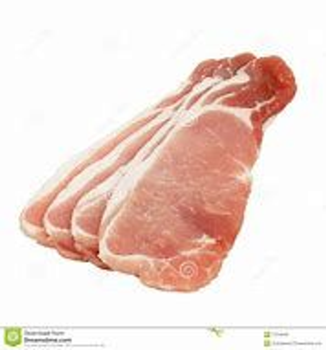 2. 27kg Unsmoked Back Bacon - Frozen on day b4 BB Date