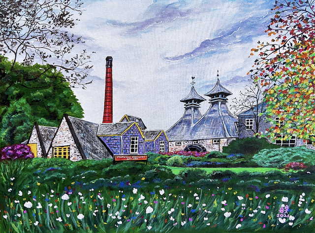 X4 Prints - Strathisla Distillery, Speyside 8"x10" (£7.50 per unit)