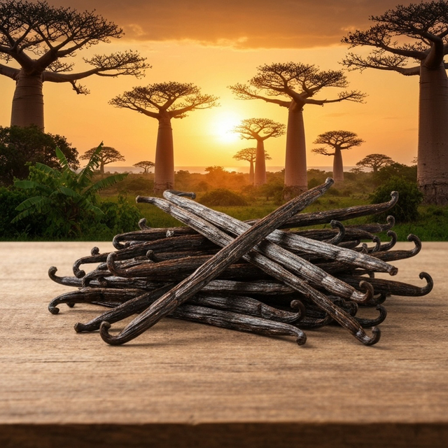 Gousses de Vanille Ouganda Taille S {12-14cm}