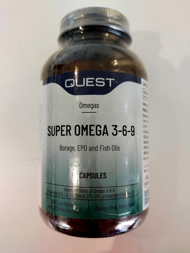 Quest Omega 3-6-9 90 Capsules  QST-601554