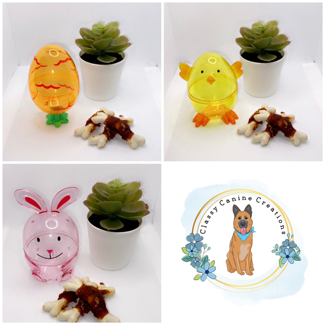 Easter character filled with treats 