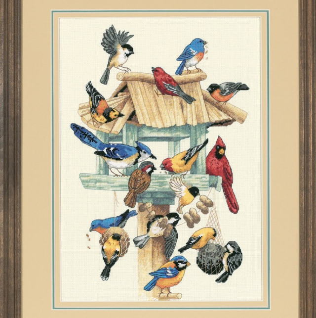 Counted Cross Stitch Kit: Feasting Frenzy