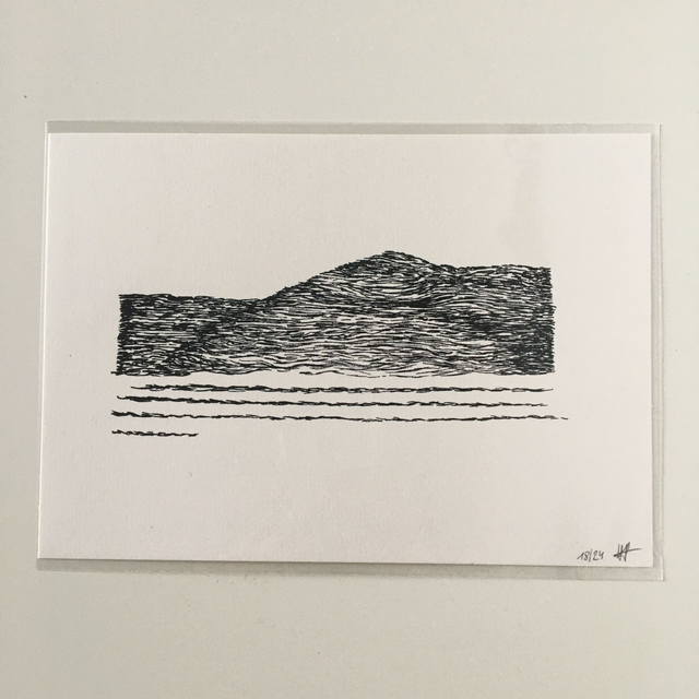 Sérigraphie "Drawing15"