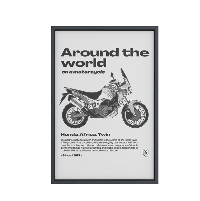 Póster Honda Africa Twin 2018 50x70cm