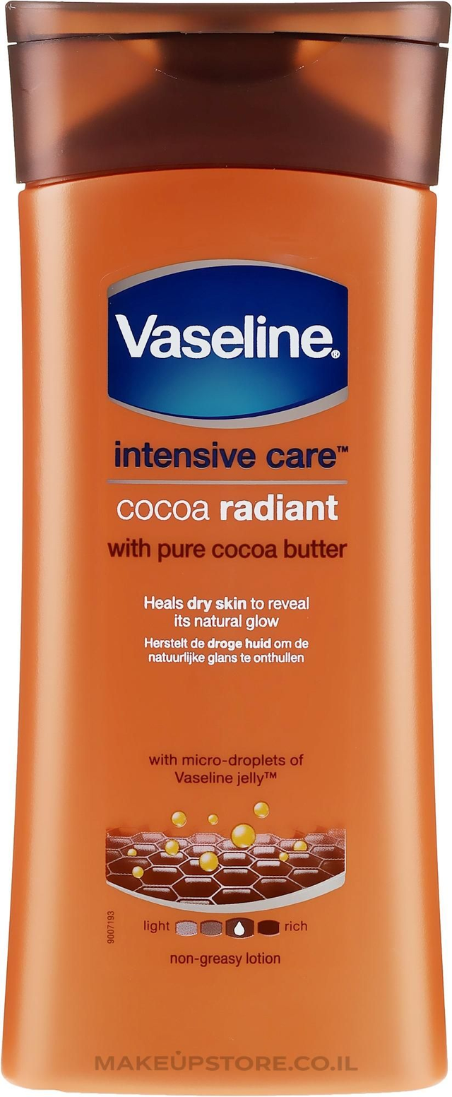 Vaseline
Cocoa Radiant Cocoa Butter 400ml