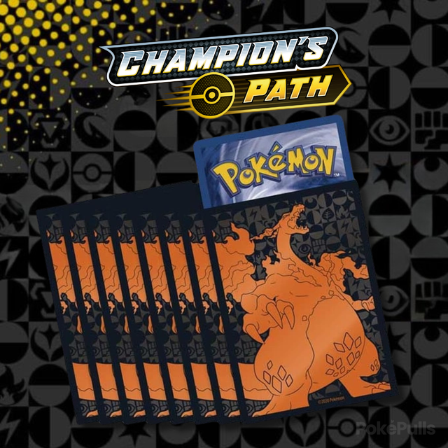 Pokémon TCG: Champions Path Sleeve - Gigantamax Charizard (1kpl)