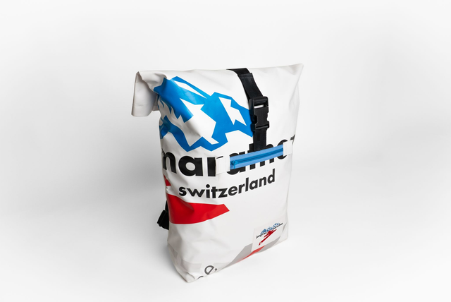 Jungfrau-Marathon Unikat Kurier-Rucksack Nr. 16