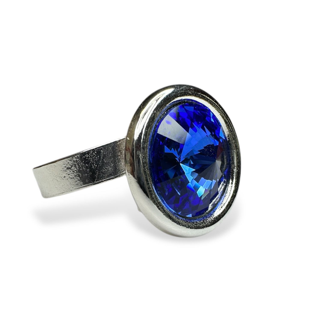 Ring RIVOLI ROLL Sapphire, Blau