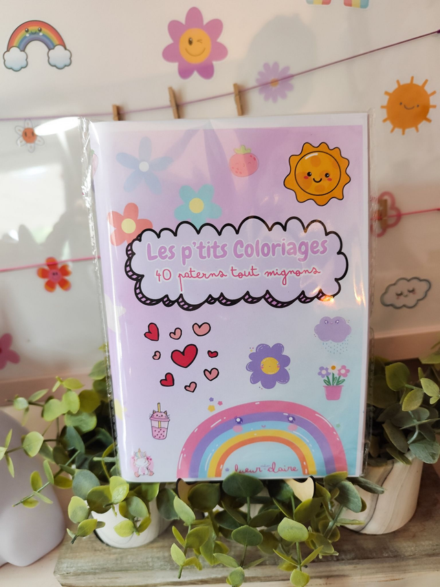 Cahier de Coloriage Patern Mignons