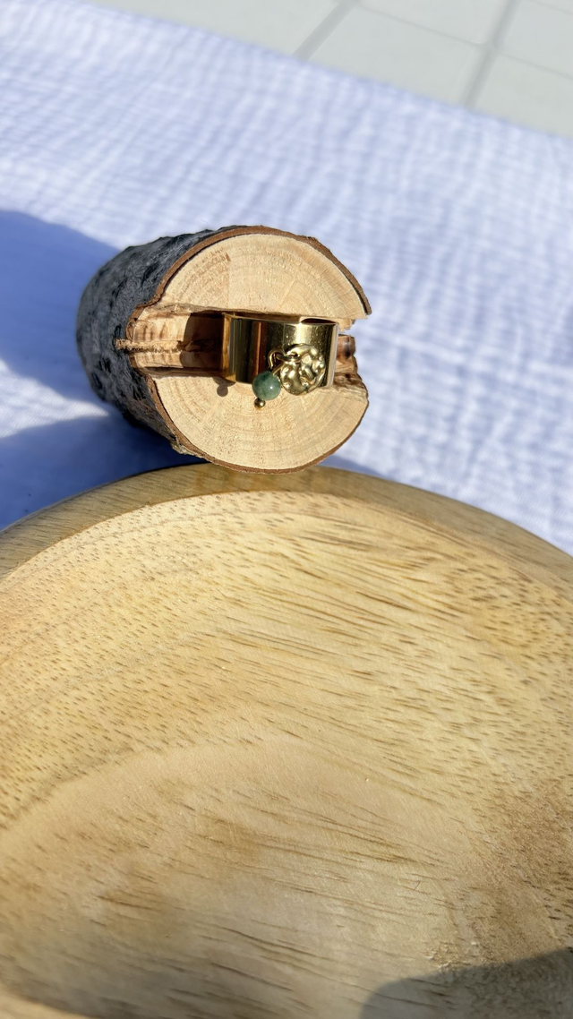 Bague en aventurine