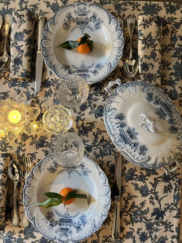 REGENCE - Suite de 6 assiettes creuses signées St Amand & Hamage Nord - Terre de Fer