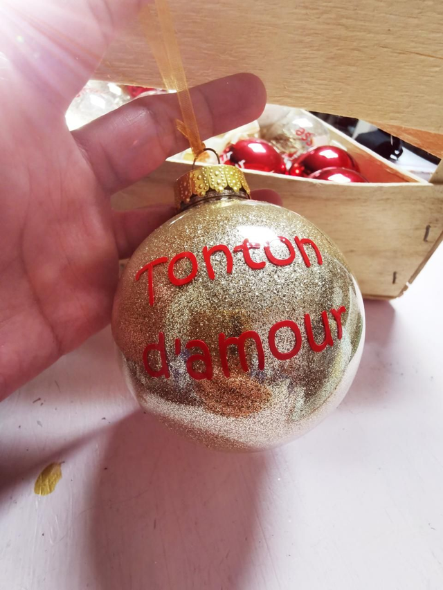 Boule &quot;tonton d&#039;amour&quot; 