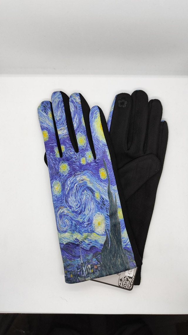 Guanti Notte stellata di Vincent Van Gogh