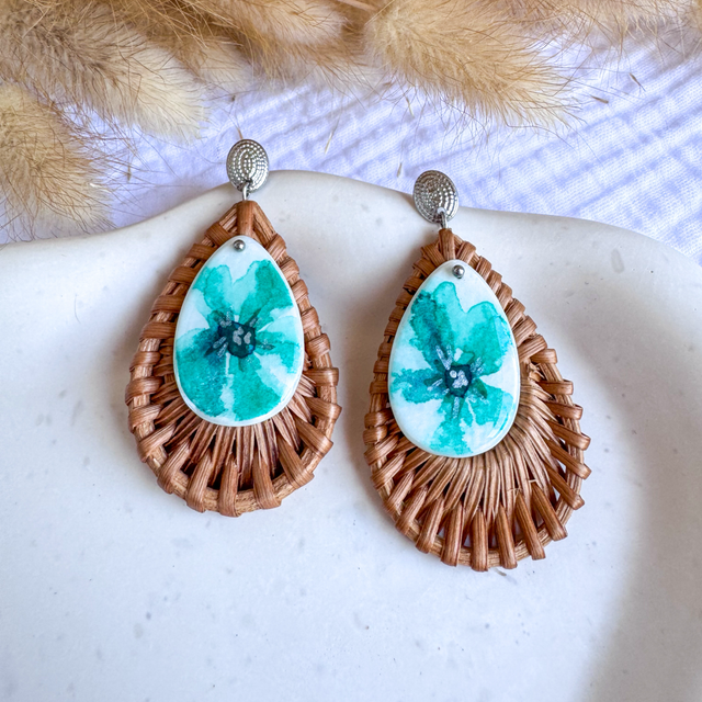 Boucles d’oreilles Bohème Osier 