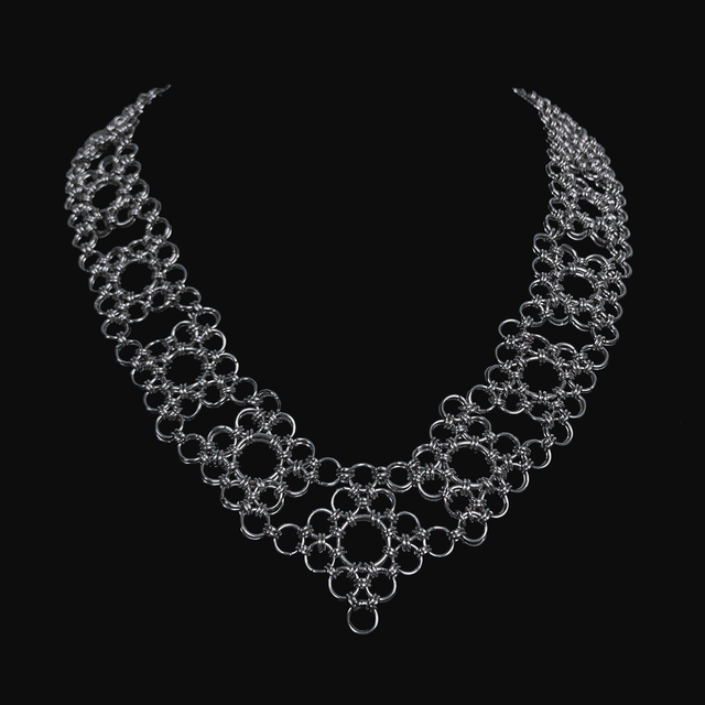 Naszyjnik Japanese 12 in 2 Chainmaille