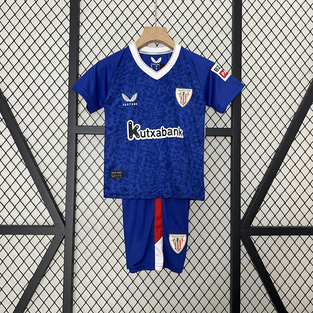 Conjunto camiseta + pantalón NIÑOS 2ª Athletic de Bilbao 24-25