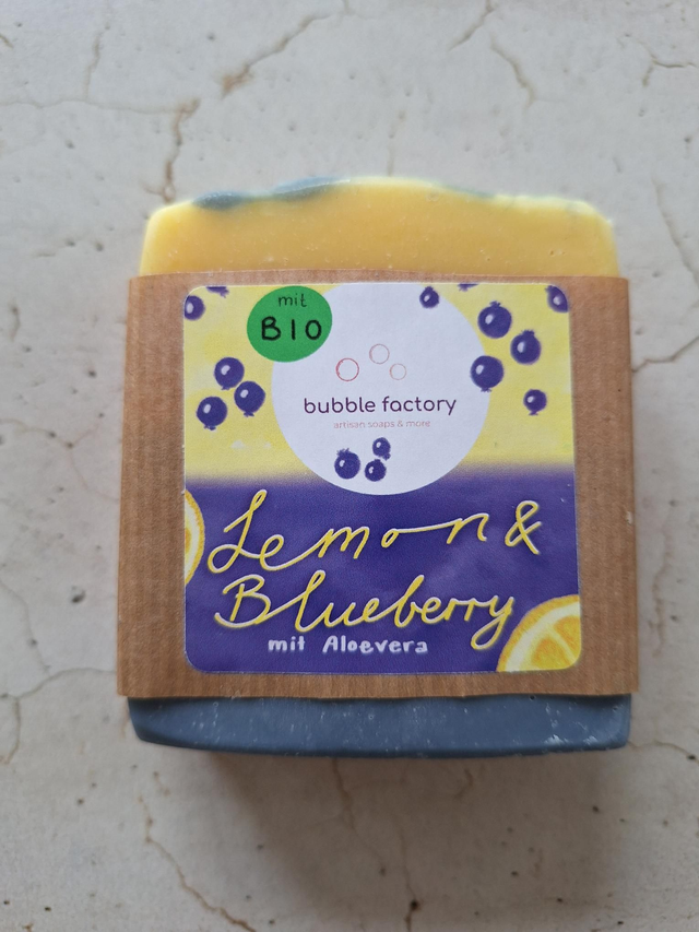 Seife Lemon & Blueberry