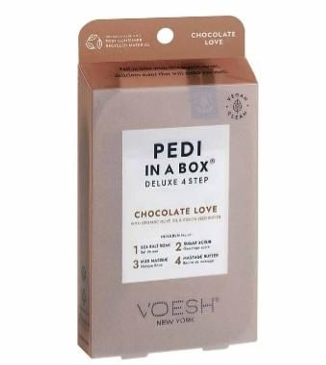Voesh Chocolate Love 4 step Pedi in a box