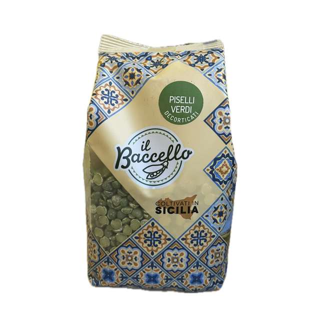 Piselli secchi spezzati