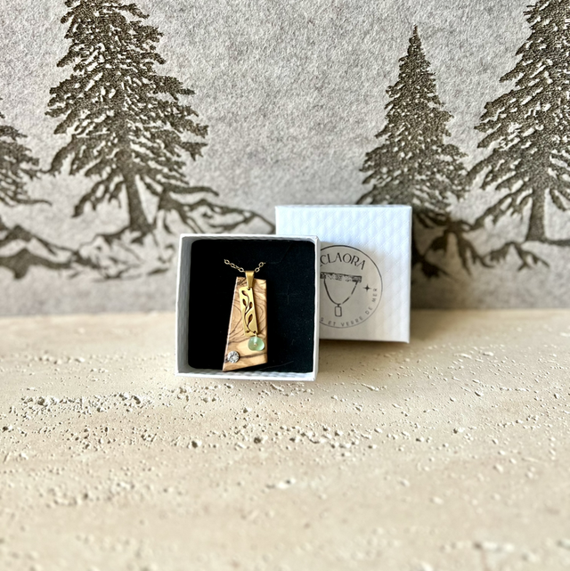 Collier Olivier &amp; Éclat Solaire 