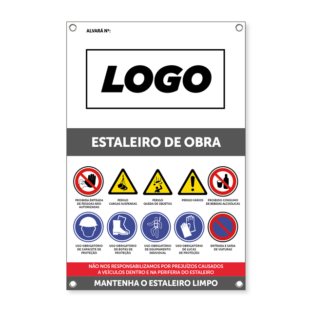 Lona Estaleiro de Obra