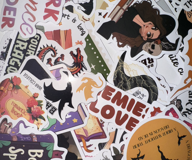 5 random stickers 