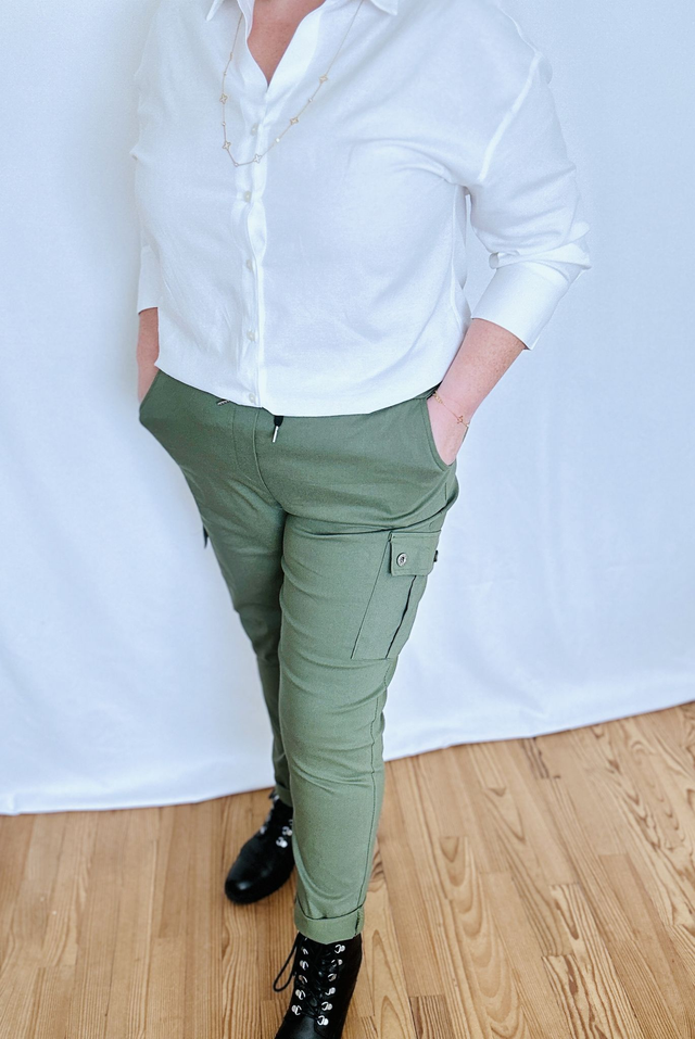 Pantalon Cargo Magique Grande Taille Charly