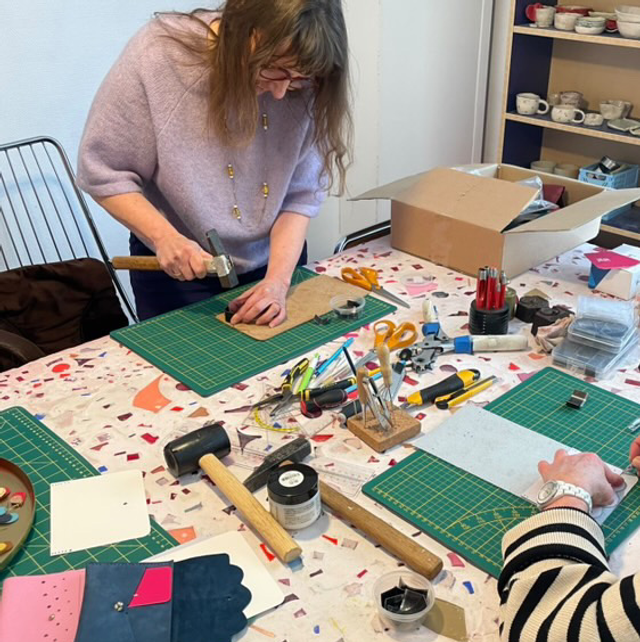 MAR.11 Novembre 11H-13H• Atelier Maroquinerie