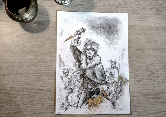 Le Repère des Dragons, Format A4, 21 x 29,7 cm