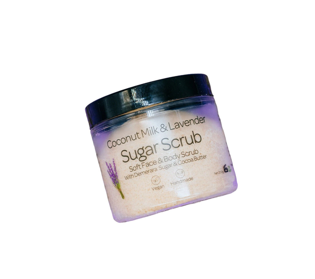 Coconut Milk &amp; Lavender - Sugar Scrub