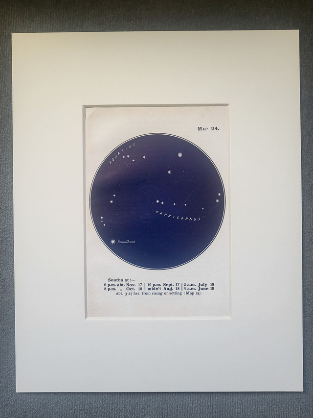 Star Chart - Aquarius, Capricorn