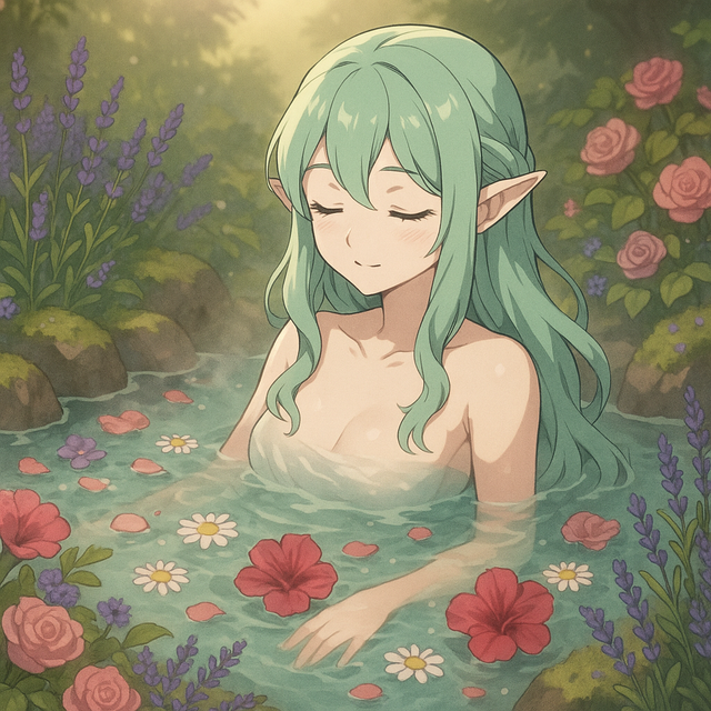 La Baignade Apaisante de la Nymphe