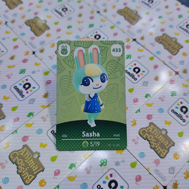 Tarjeta Amiibo Sasha / Animal Crossing 433