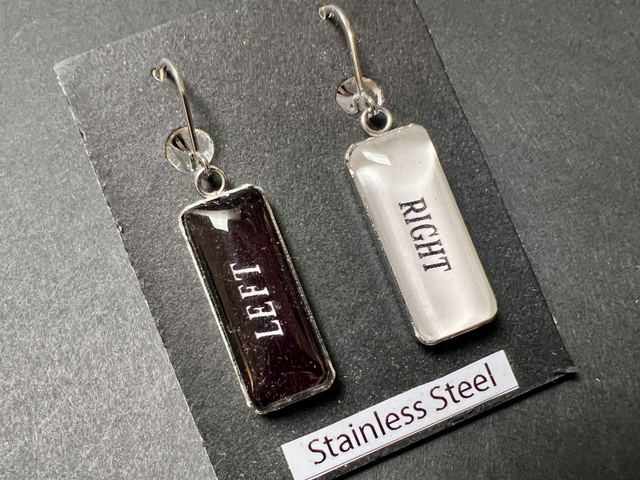 Left &amp; Right Earrings